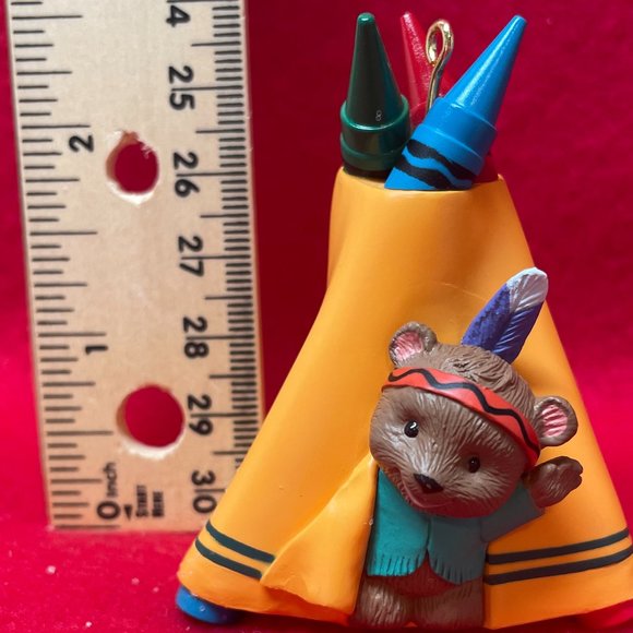 Bright 'n' Sunny Tepee Crayola Crayon Collector's Series Hallmark Ornament - Picture 6 of 7